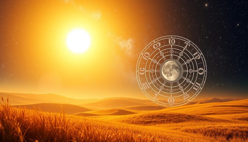 Astrological illustration of September 2025: A serene, ethereal landscape bathed in a warm, golden glow. In the foreground, a detailed depiction of the astrological symbols for the Sun in Virgo, the Moon in Libra, and Mercury in Libra, rendered with intricate, celestial patterns. The midground features a muted, pastel-hued zodiac wheel, its divisions marked by delicate lines. In the distance, a stunning night sky filled with twinkling stars and luminous planetary bodies, creating a sense of cosmic wonder and mysticism. The composition is balanced, with a harmonious blend of realism and artistic interpretation, evoking the themes of the astrological alignment on this particular day. Astrological illustration of September 2025: A serene, ethereal landscape bathed in a warm, golden glow. In the foreground, a detailed depiction of the astrological symbols for the Sun in Virgo, the Moon in Libra, and Mercury in Libra, rendered with intricate, celestial patterns. The midground features a muted, pastel-hued zodiac wheel, its divisions marked by delicate lines. In the distance, a stunning night sky filled with twinkling stars and luminous planetary bodies, creating a sense of cosmic wonder and mysticism. The composition is balanced, with a harmonious blend of realism and artistic interpretation, evoking the themes of the astrological alignment on this particular day.