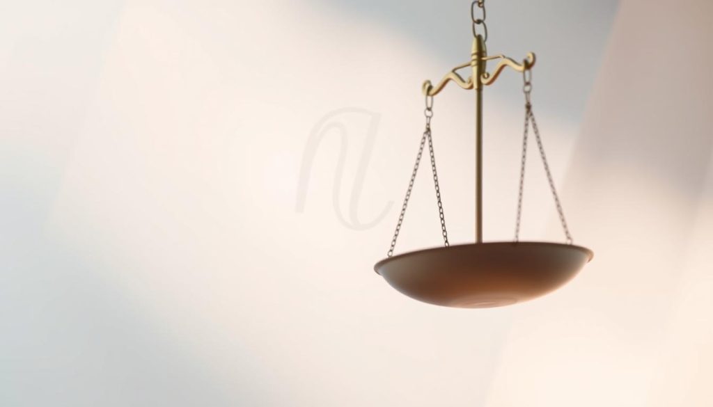 A serene, airy composition depicting the Libra zodiac symbol, embodying the sign's harmonious and balanced nature. In the foreground, a delicate, curving scale appears, its pans in perfect equilibrium, rendered in soft, pastel hues. The middle ground features a stylized, minimalist representation of the Libra glyph, its two equal halves symbolizing justice and fairness. The background showcases a gentle, diffused light, creating an ethereal, contemplative atmosphere. Thoughtfully composed to convey the essence of the Libra sign, this image would beautifully illustrate the section on Libra's characteristics and compatibility. A serene, airy composition depicting the Libra zodiac symbol, embodying the sign's harmonious and balanced nature. In the foreground, a delicate, curving scale appears, its pans in perfect equilibrium, rendered in soft, pastel hues. The middle ground features a stylized, minimalist representation of the Libra glyph, its two equal halves symbolizing justice and fairness. The background showcases a gentle, diffused light, creating an ethereal, contemplative atmosphere. Thoughtfully composed to convey the essence of the Libra sign, this image would beautifully illustrate the section on Libra's characteristics and compatibility.